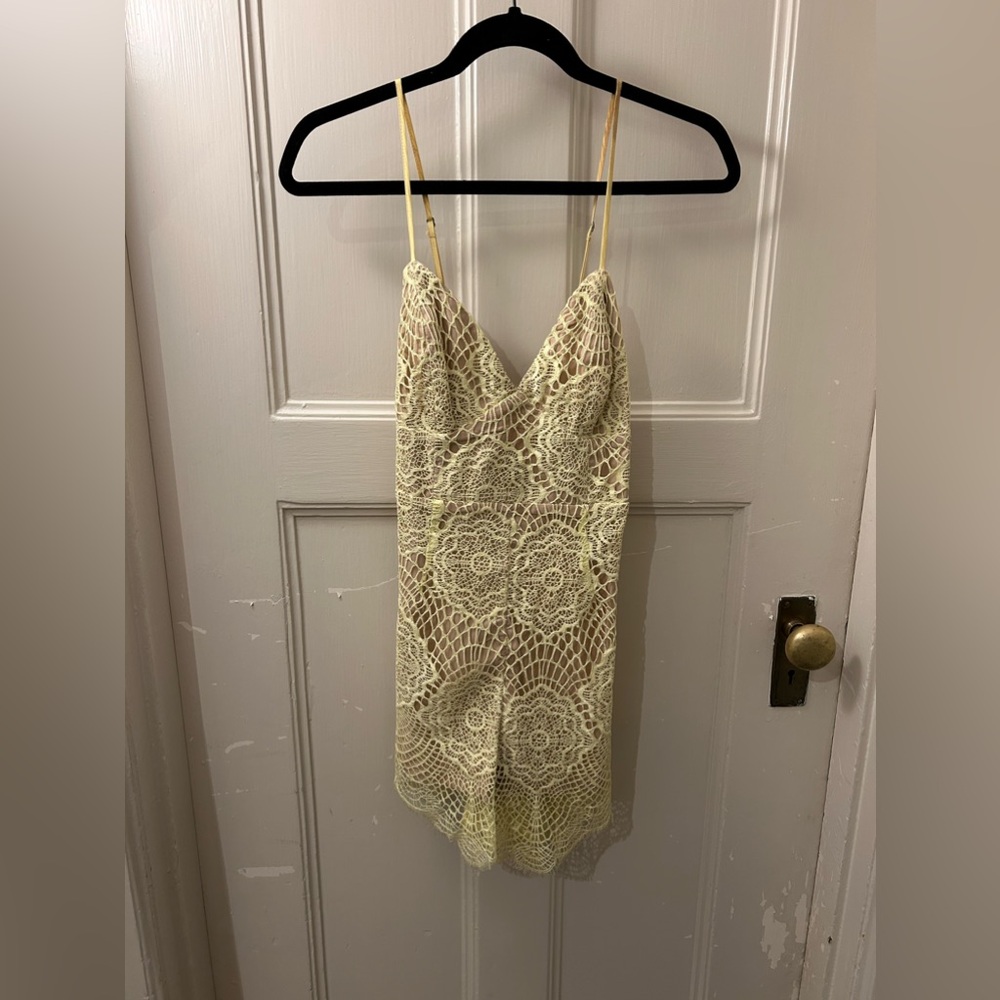 Bardot Lace Dress